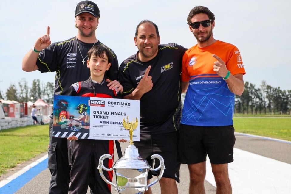 A los 13, Benjamín Rein se ganó un viaje a Portimão y un lugar en la historia del karting argentino