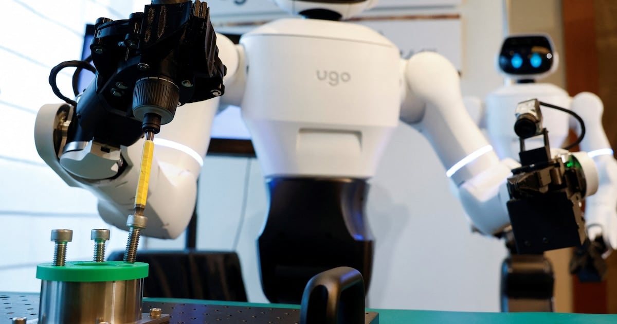 Llega el robot que te explica dónde queda el consultorio y hasta te levanta la mesa
