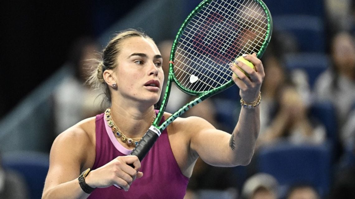 Sabalenka volvió al ruedo en Pekín con una victoria a domicilio y ya tiene rival