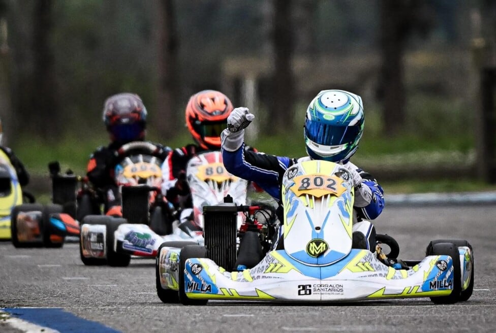 A los 16, Schioppa se sacó el peso de una temporada brava y se ganó su lugar en Portimao