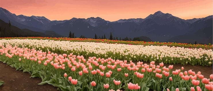 Trevelin se viste de tulipanes: una primavera patagónica que ya tiene fecha de apertura