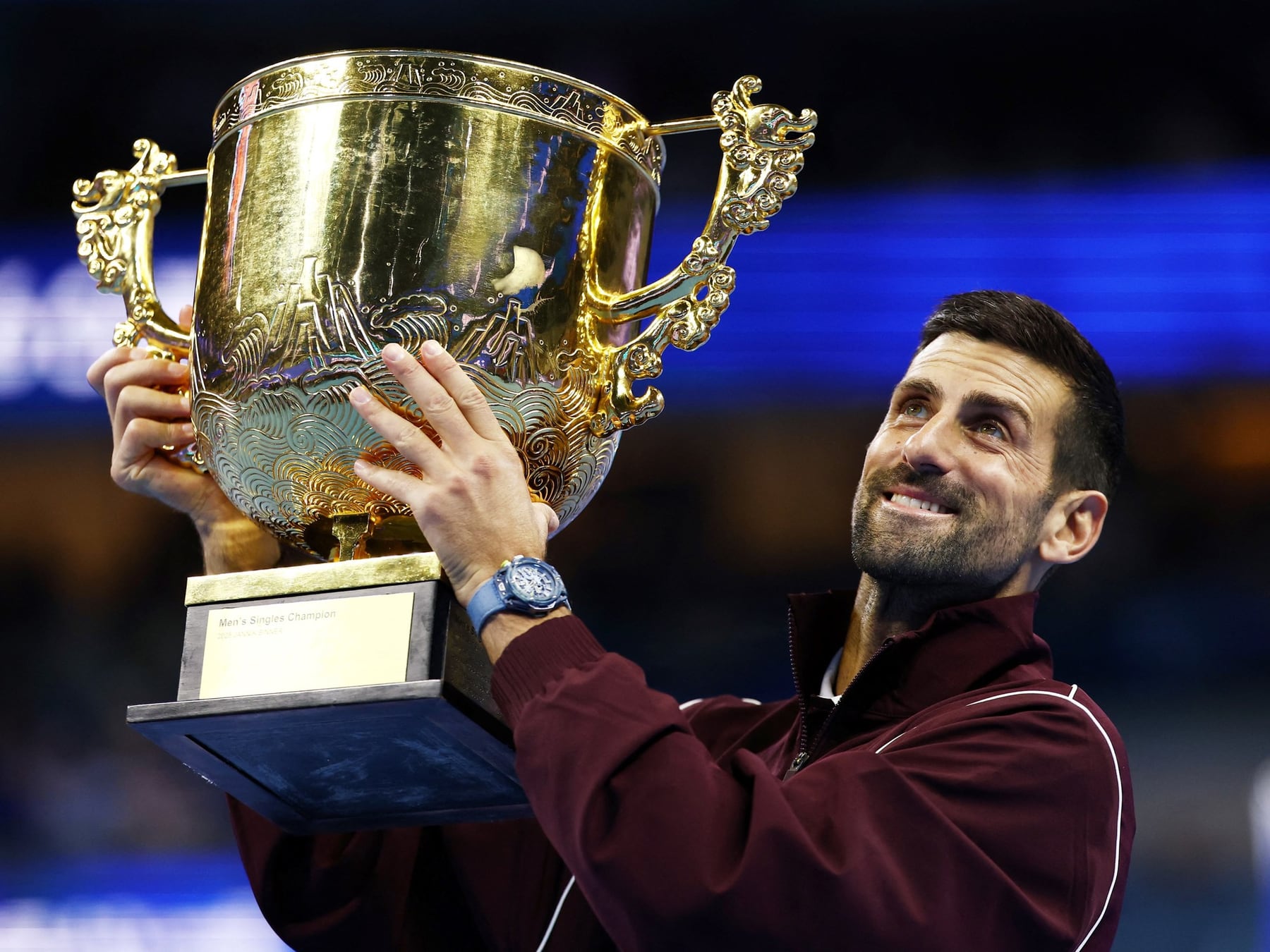Nole, a uno del récord eterno: el serbio estiró su leyenda en China y ya suma 102 títulos