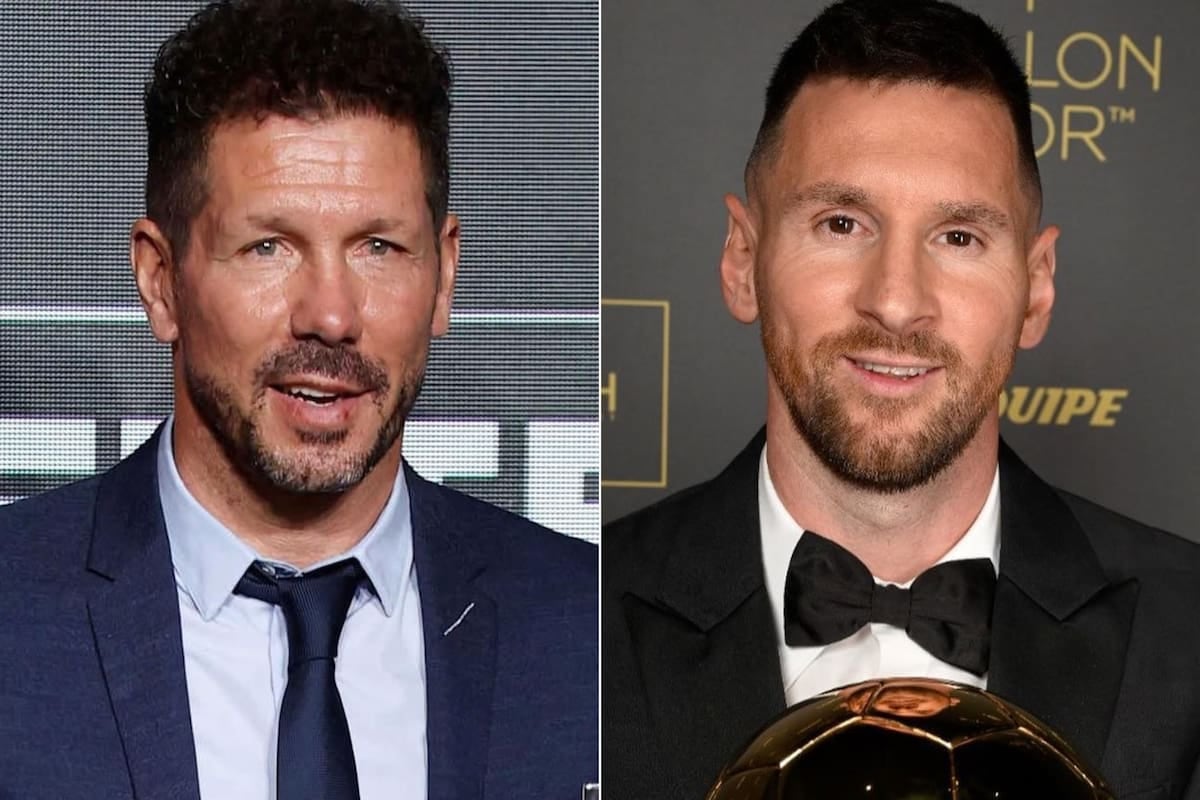 Simeone se rindió ante Messi: la insistencia como herencia