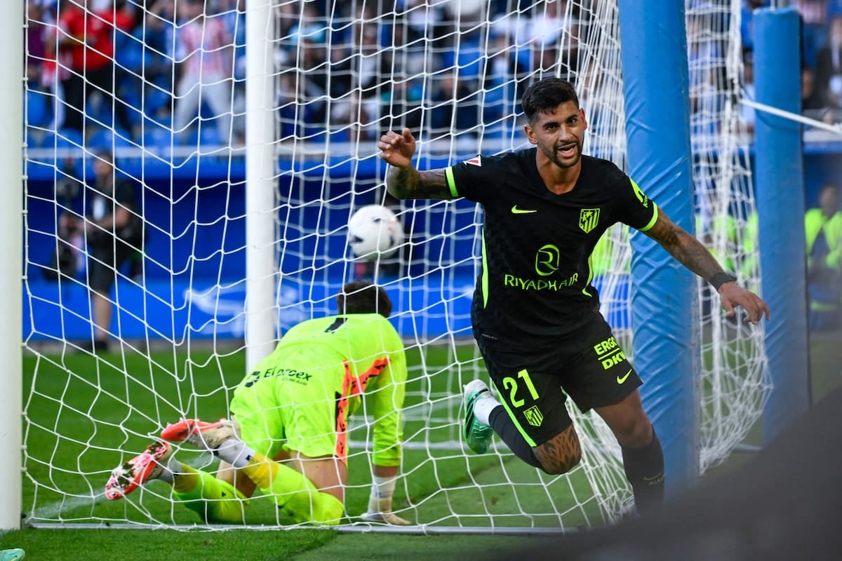 Cuti Romero apareció como un tercer delantero y le regaló al Atleti una victoria con olor a Champions