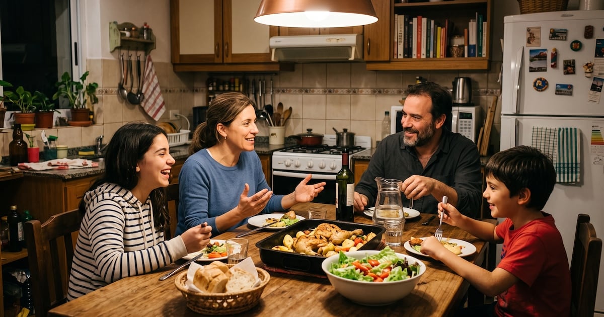 La mesa familiar como escuela: especialistas argentinos sostienen que compartir la comida cambia lo que los chicos eligen comer