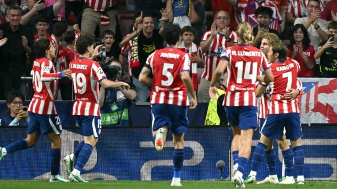 El Atleti recuperó la brújula en el Metropolitano y le bajó la persiana al United en la Champions