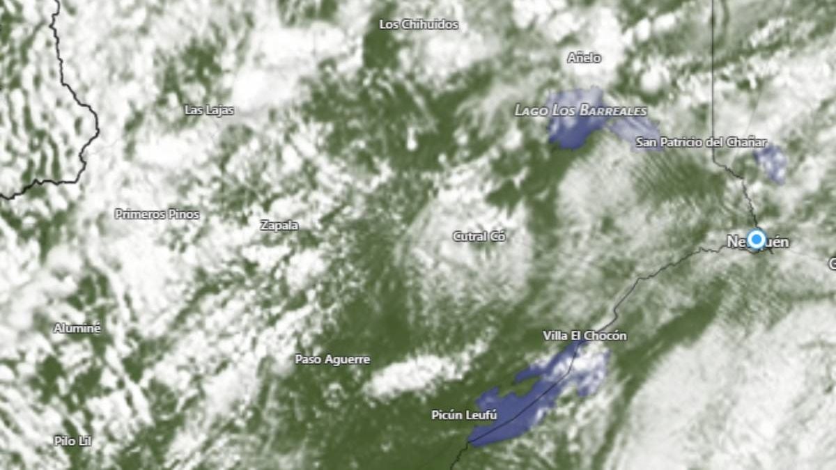 Una semana bajo el cielo gris: Neuquén se prepara para cinco días de nubes, viento y algo de calor