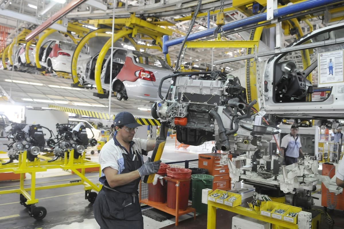 La industria trabajó al 58,5% de su capacidad en agosto y volvió a quedar debajo del registro interanual