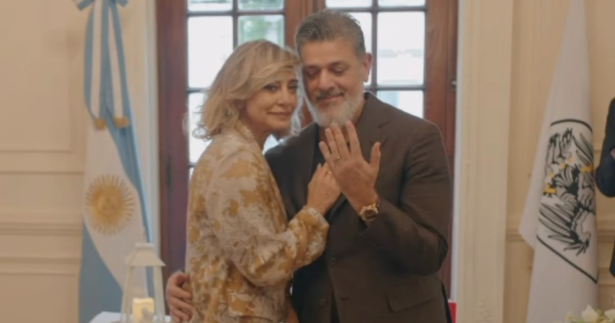Andrea y Pablo: una firma con chimenea, una fiesta con tres bandas y un pedido que le da sentido al festejo