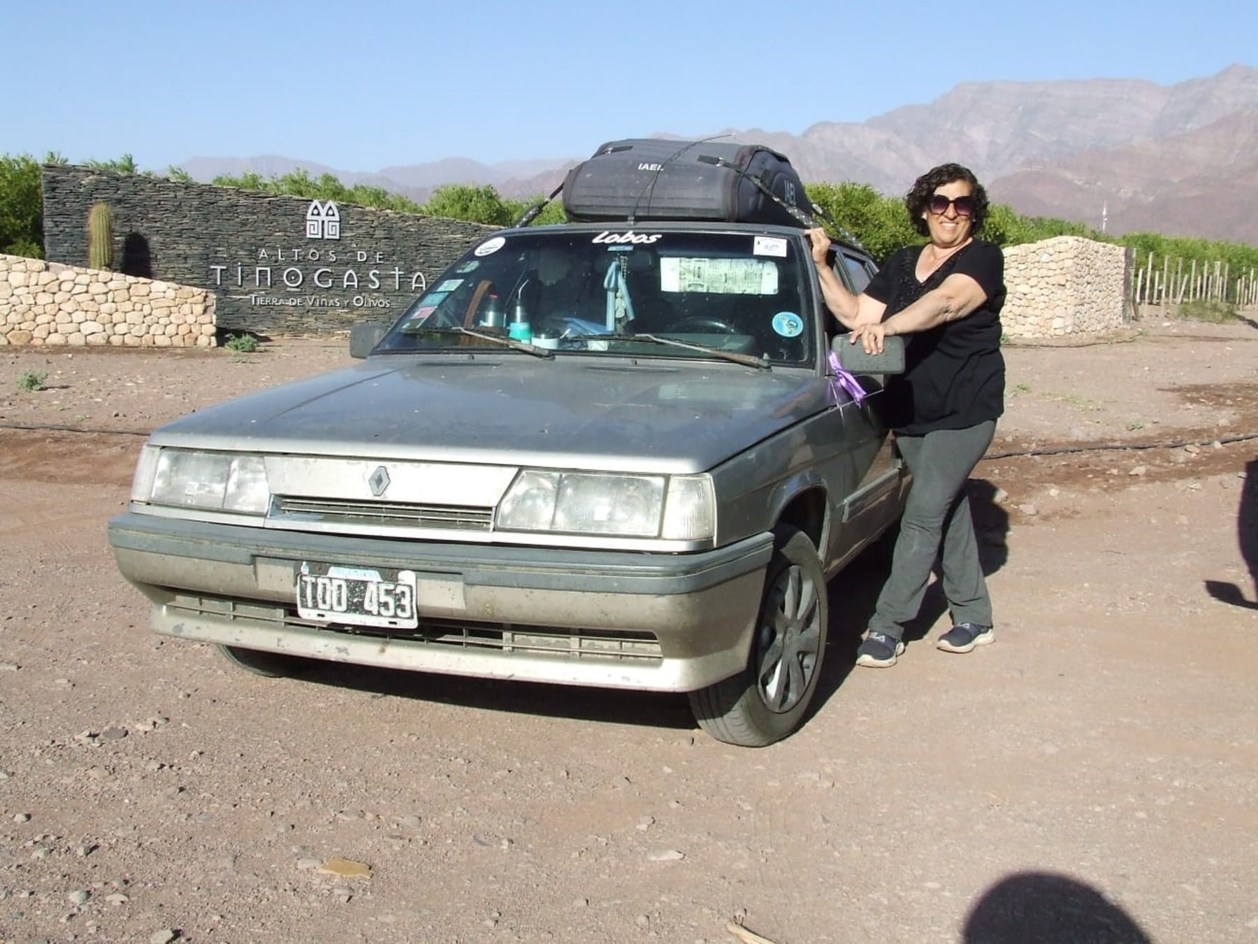 Delia, la jubilada de Lobos que se fue a recorrer la Argentina en un auto convertido en casa
