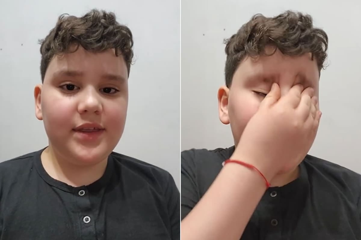 Toto, el nene de nueve años que pidió parar el hate con la voz quebrada y una pregunta que nos incomoda