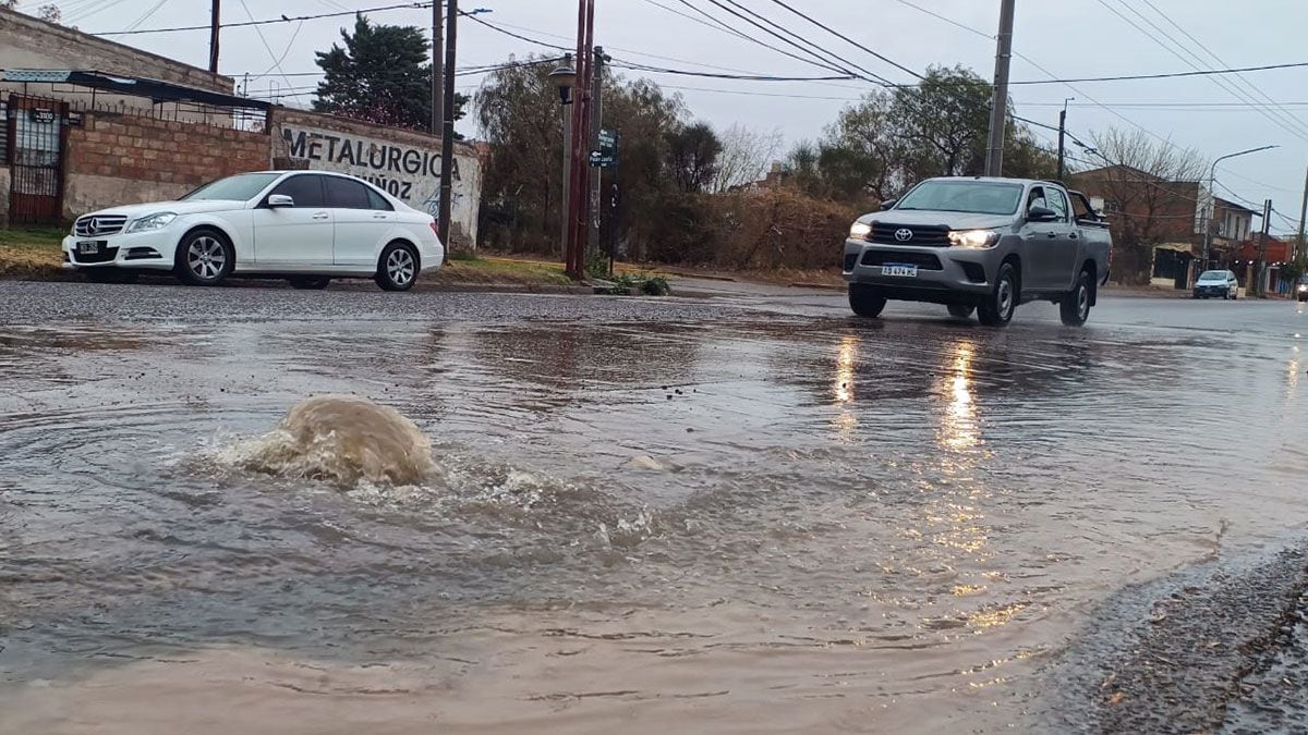 Una semana entera bajo alerta amarilla en Neuquén: la lluvia se instala hasta el jueves y el frío golpea de lleno