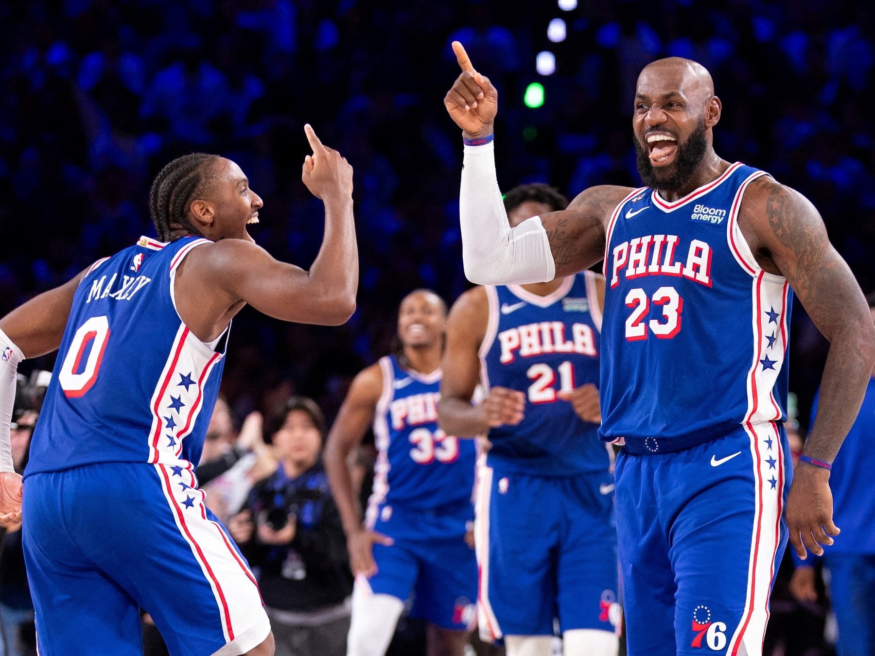 Philadelphia se comió 29 puntos de ventaja y le dio unalesson a Cleveland