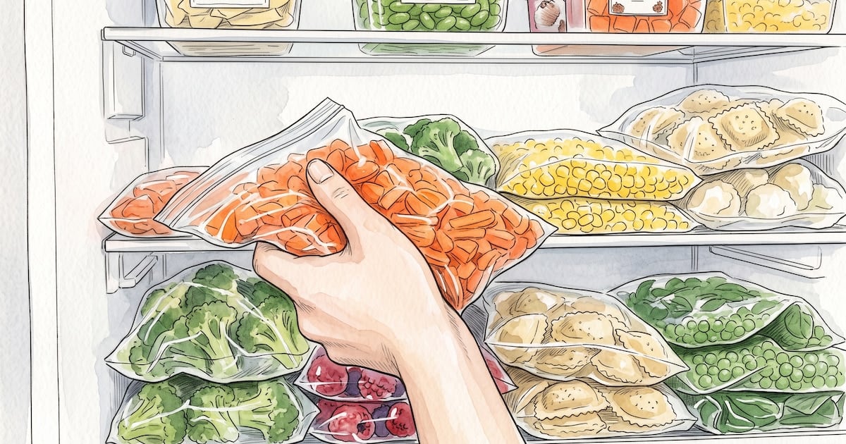 Los alimentos que conviene cocinar antes de volver al freezer